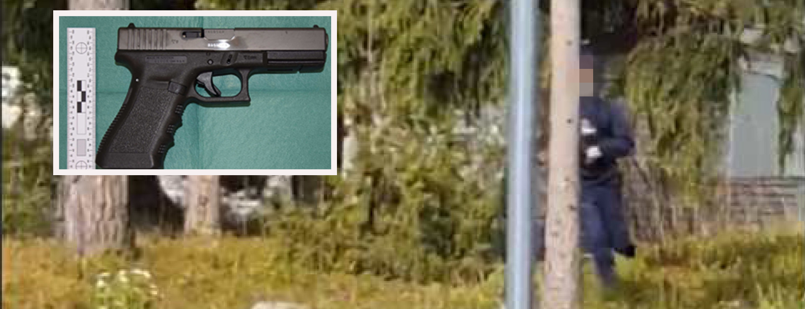 Mordförsöksåtalad pojke på rymmen hade pistol från 