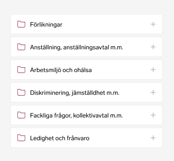 Skärmdump: Bibliotek i Praxis i Dagens Juridik Pro